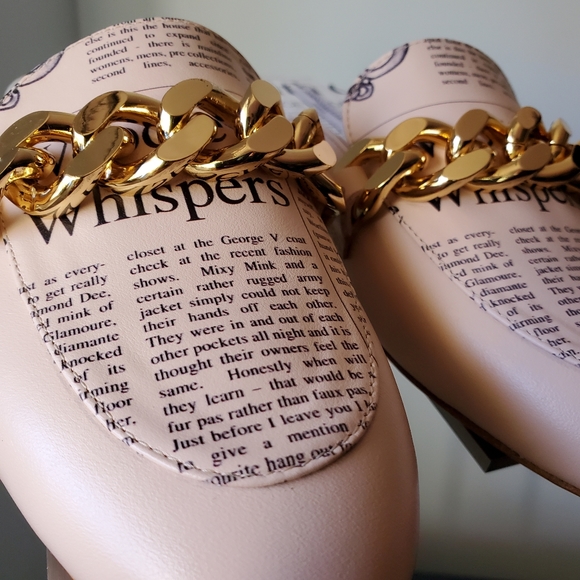 John Galliano Chain Leather Loafers - Picture 2 of 11